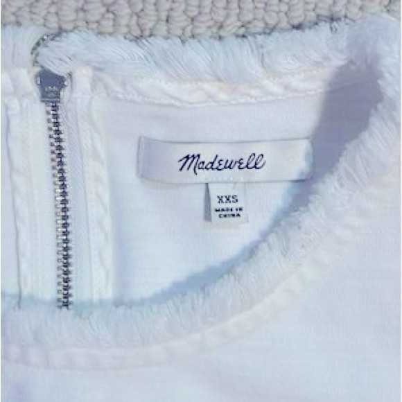 XXS MADEWELL WHITE DRESS - Picture 2 of 3